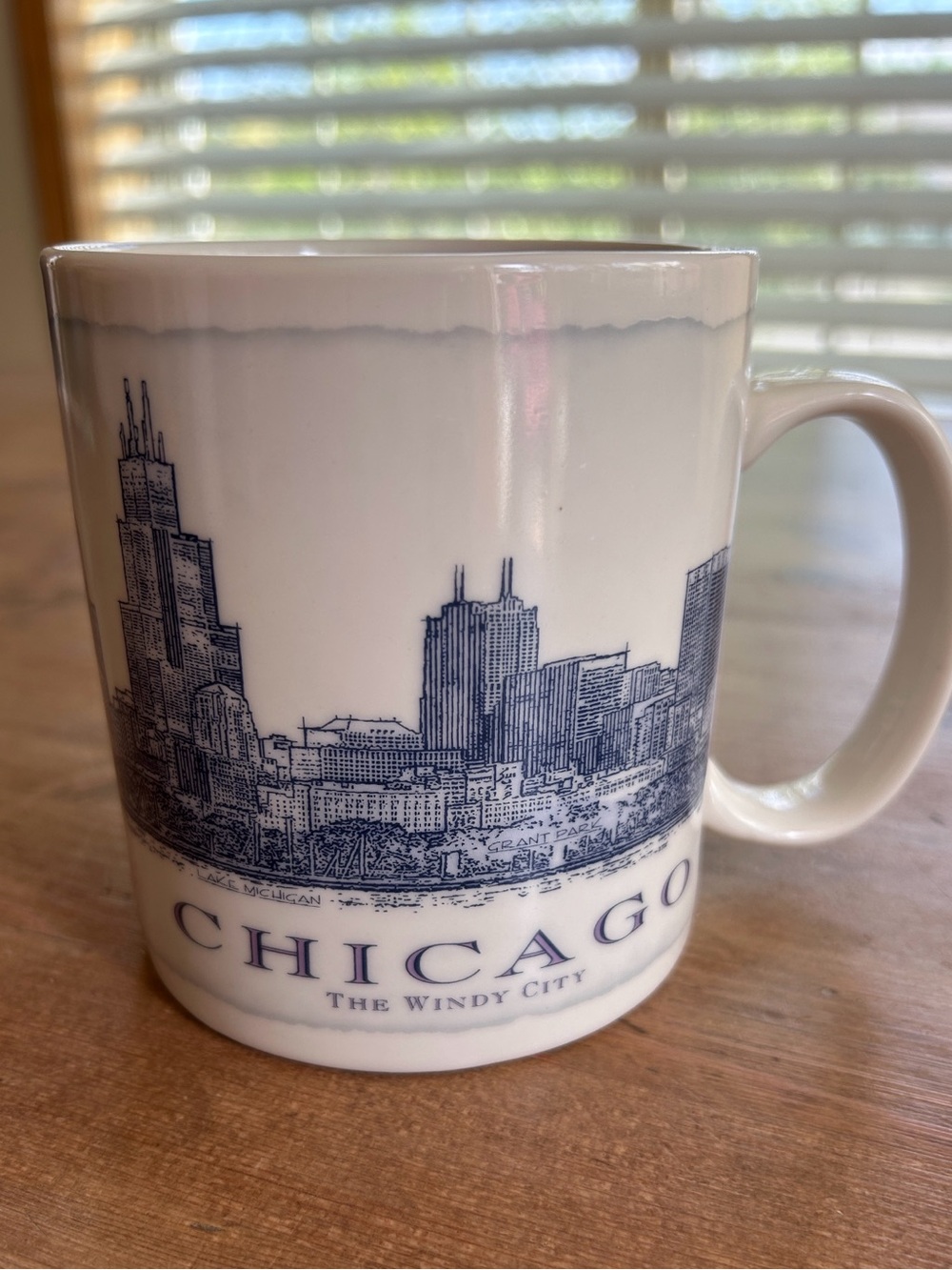 STARBUCKS ARCHITECTURAL SERIES CHICAGO The Windy City Ceramic Mug, 18 oz 2008